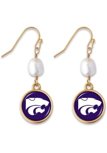 K-State Wildcats Diana Womens Earrings