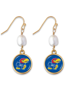 Kansas Jayhawks Diana Womens Earrings
