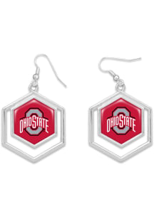 Ohio State Buckeyes Juno Womens Earrings