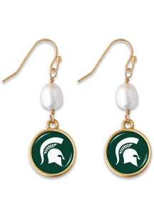 Michigan State Spartans Diana Womens Earrings