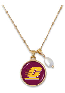 Central Michigan Chippewas Diana Necklace