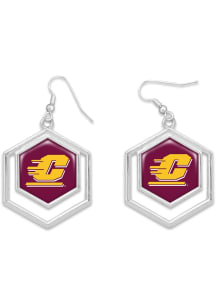 Central Michigan Chippewas Juno Womens Earrings