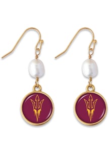 Arizona State Sun Devils Diana Womens Earrings