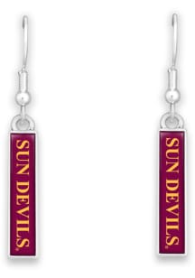 Arizona State Sun Devils Triple Collection Womens Earrings