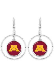 Minnesota Golden Gophers Campus Chic Womens Earrings