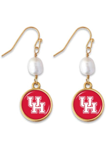 Houston Cougars Diana Womens Earrings