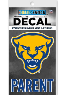 Pitt Panthers Parent Auto Decal - Blue