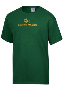 ComfortWash George Mason University Womens Green Garment Dyed Short Sleeve T-Shirt