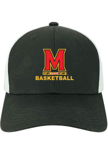 Legacy Maryland Terrapins Basketball Mid Pro Snap Trucker Adjustable Hat - Black