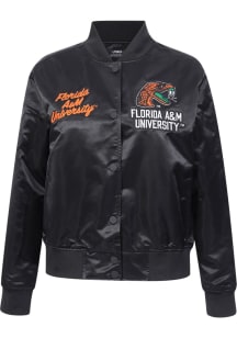 Pro Standard Florida A&M Rattlers Womens Black Classic Light Weight Jacket