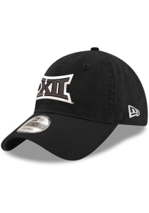 New Era Big 12 Big 12 Cap Machine 9TWENTY Adjustable Hat - Black