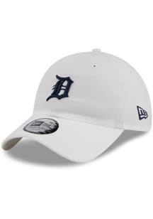 New Era Detroit Tigers White Ripstop Casual Classic Womens Adjustable Hat