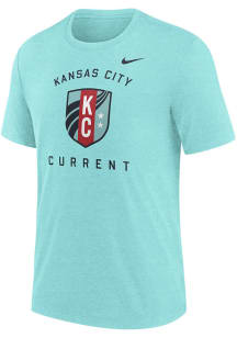 Nike KC Current Teal Arch Logo Short Sleeve Fashion T Shirt