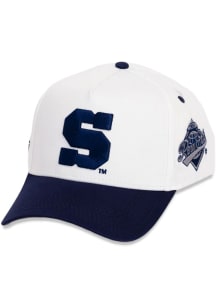 Penn State Nittany Lions Block S Letter Adjustable Hat - White