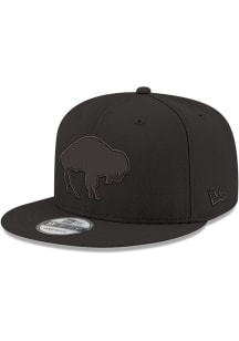New Era Buffalo Bills Black on Black Retro Bill GCP 9FIFTY Mens Snapback Hat