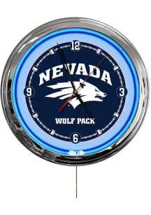 Nevada Wolf Pack Multi Color LED Wall Clock