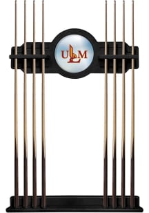 Louisiana-Monroe Warhawks Solid Wood Cue Rack Pool Table Accessories