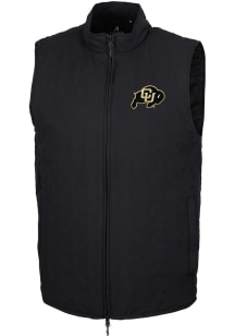 Antigua Colorado Buffaloes Mens Black Rally Sleeveless Jacket