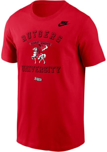 Nike Rutgers Scarlet Knights Red DriFIT Short Sleeve T Shirt