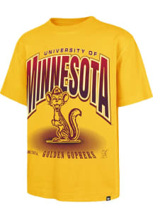 47 Minnesota Golden Gophers Gold Team Flex Football Foundation Short Sleeve Fashion T Shirt