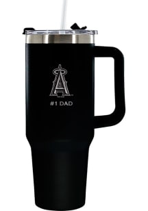 The Memory Company Los Angeles Angels Dad 40oz Stainless Steel Tumbler - Black