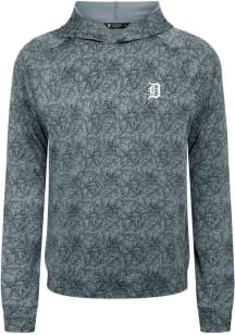 Levelwear Detroit Tigers Mens Grey Albatross Insignia 2.0 Long Sleeve Hoodie