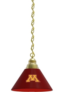 Minnesota Golden Gophers Single Gold Billiard Lamp