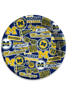 Michigan Wolverines 7" 25pk Round Paper Plates