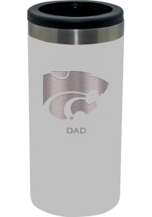 The Memory Company K-State Wildcats Dad 12oz Slim Stainless Steel Coolie
