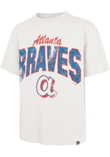 47 Atlanta Braves White City Connect Birch Foundation Short Sleeve Fashion T Shirt
