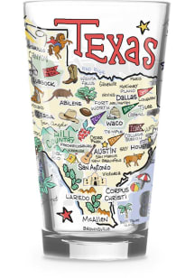 Texas 16oz Pint Pint Glass - White