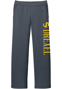 Drexel Dragons Womens Reverse Fleece Navy Blue Sweatpants