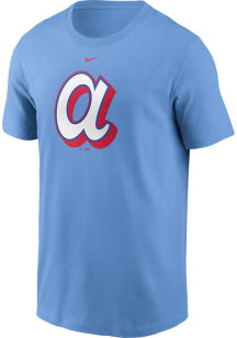Nike Atlanta Braves Light Blue City Connect 2 Hit Short Sleeve T Shirt