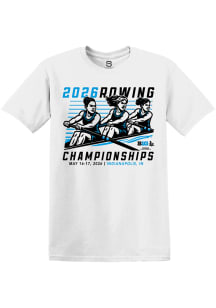 Summit Sportswear Big Ten White 2026 Rowing Championships Short Sleeve T Shirt