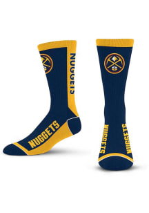 Denver Nuggets Navy Blue MVP Youth Crew Socks