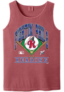 Summit Sportswear Reading Fightin Phils Cardinal Homefield Short Sleeve T Shirt