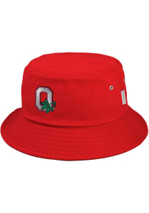 LogoFit Ohio State Buckeyes Red Daytona Mens Bucket Hat