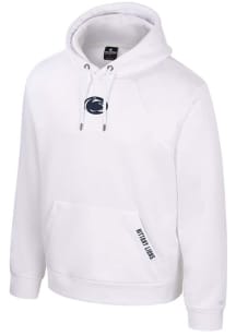 Colosseum Penn State Nittany Lions Mens White Freezer Burn Hood