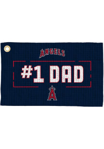Los Angeles Angels #1 Dad Waffle Golf Towel