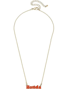 Florida Gators Enamel Slogan Necklace