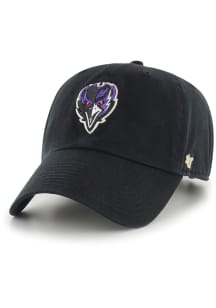 47 Baltimore Ravens Clean Up Adjustable Hat - Black