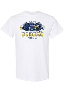 Michigan Wolverines White 2026 Football Schedule Short Sleeve T Shirt