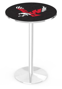 Eastern Washington Eagles Chrome Round Base Pub Table