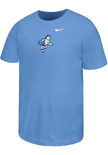 Nike UConn Huskies Youth Light Blue Johnathon Playing Basketball Short Sleeve T-Shirt