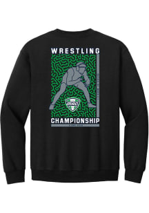 Summit Sportswear MAC Mens Black Wrestling Championship 2026 Long Sleeve Crew Sweatshirt