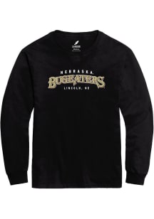 Nebraska Cornhuskers Black Bugeaters Wordmark Long Sleeve T Shirt
