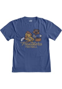 Blue 84 Pitt Panthers Blue Chip Away Short Sleeve Fashion T Shirt