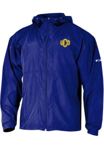 Columbia Central Oklahoma Bronchos Mens Blue Prodigy Light Weight Jacket