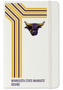 Minnesota State Mankato Mavericks School Bound Notebook and Folder - White