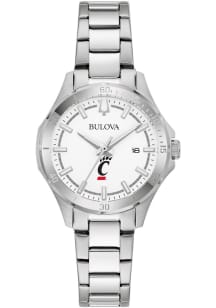 Bulova Cincinnati Bearcats Sport Stainless Steel Womens Watch